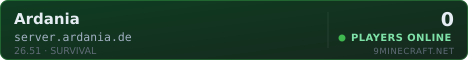 Ardania Minecraft Bedrock server