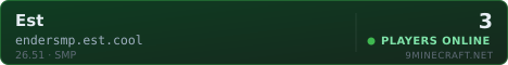 Est Minecraft Bedrock server