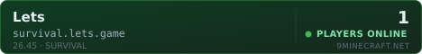 Lets Minecraft Bedrock server