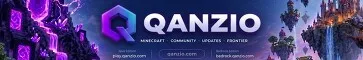 Qanzio Galaxy-Aws Minecraft Bedrock server banner