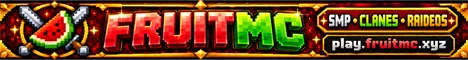 FRUITMC » SMP SEMI-ANARQUICO Minecraft Bedrock server banner