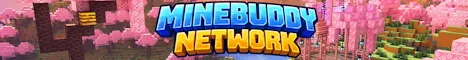 Minebuddy Minecraft Bedrock server banner