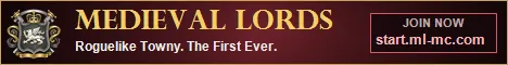 Medieval Lords Minecraft Bedrock server banner