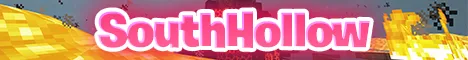The SouthHollow Network Minecraft Bedrock server banner