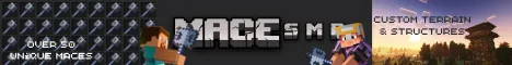 MaceSMP Minecraft Bedrock server banner
