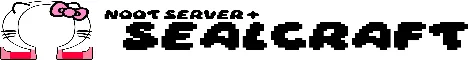 >------------- SealCraft -------------< Minecraft Bedrock server banner