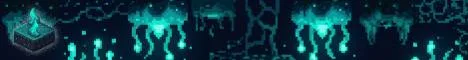 Powered by AMP Minecraft Bedrock server banner