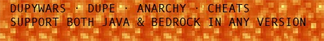 Welcome to the Unlimited SMP + more! Minecraft Bedrock server banner