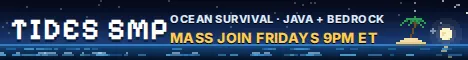 Upon Postage Minecraft Bedrock server banner
