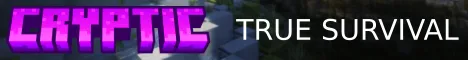 Crypticmc Minecraft Bedrock server banner