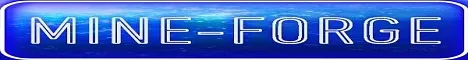 Mine-forge Minecraft Bedrock server banner