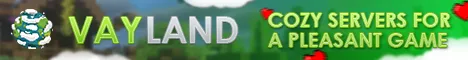 Vayland Minecraft Bedrock server banner