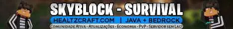 HEALTZ CRAFT » [1.21 - 26.3] (Java + Bedrock) Minecraft Bedrock server banner
