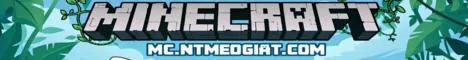 MeoGiatMC Minecraft Bedrock server banner