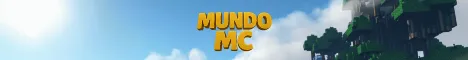 MUNDOMC discord.gg/mundomc / loja.mundomc.com Minecraft Bedrock server banner