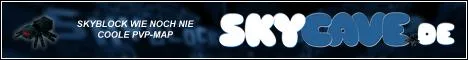 SkyBlock Server Minecraft Bedrock server banner