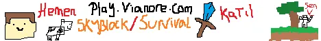 ᴠɪᴀɴᴏʀᴇ ▸ Yeni Sezon Aktif Minecraft Bedrock server banner