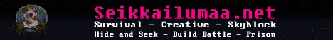 Seikkailumaa 1.21.10 - 26.1.2 Survival seikkailuilla & Creative Minecraft Bedrock server banner
