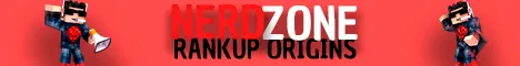 Nerdzone Minecraft Bedrock server banner