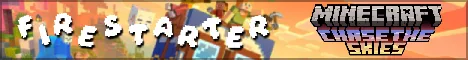 firestarter Minecraft Bedrock server banner